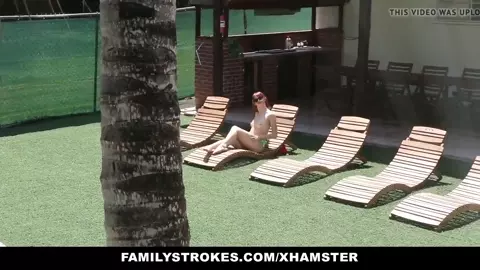 FamilyStrokes - Annoying Step-Sis Blackmailed By Brother