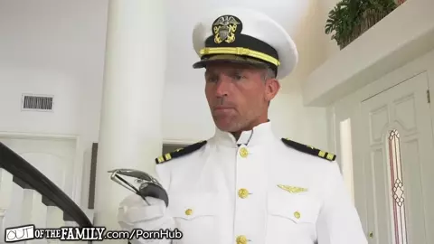 Bratty Ebony Step Daughter Disciplined by Military StepDaddy