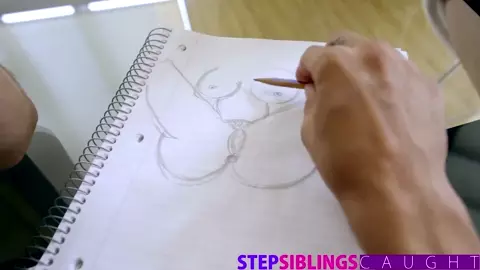 StepSiblingsCaught - Stepsis Tutors Brother In Fucking