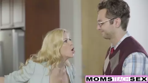 Lucky Son Fucks Step-Mom Alexis Fawx Then Teen Lily Rader