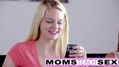 Step mom Brandi Love fucks teen daughter and friends