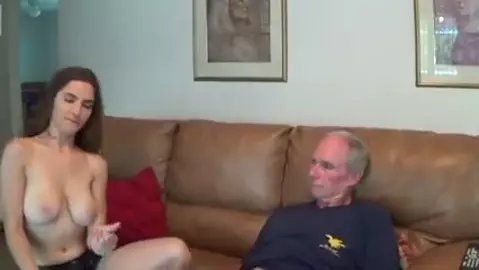 Girl helps masturbate her uncle