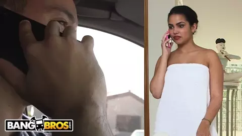 BANGBROS - Ada Sanchez Has Threesome With Her Boyfriend And Stepmom Diamond