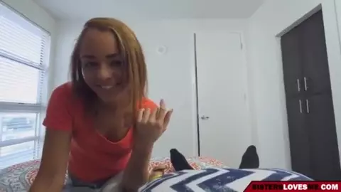 Stepsister caught me jerking