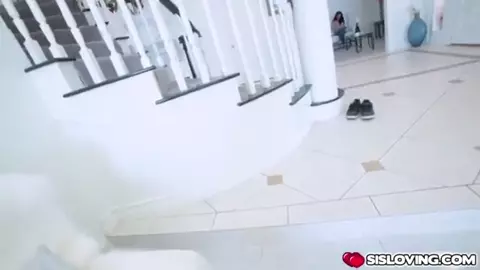 Big tits stepsister Zoey Foxx blowing her stepbro cock and letting him fuck her tight pussy