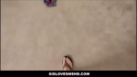 Hot Blonde Teen Stepsister Pleasured To Orgasm By Stepbrother POV