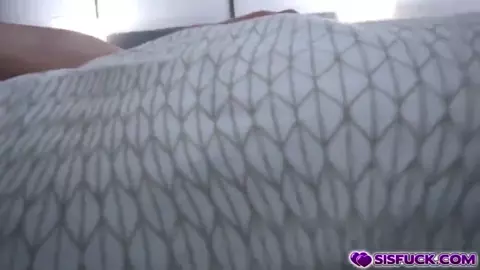 Amara Romanis pussy played by stepbro while she was s.