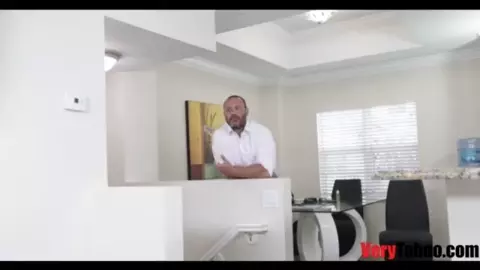 Stepmommy tries to cheer up stepson with stepdad's permission