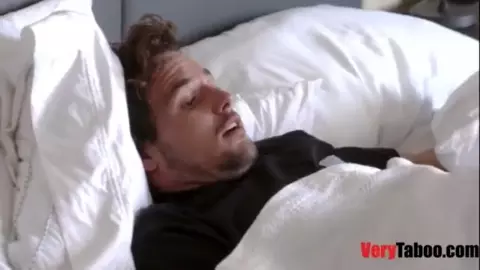 Stepmom soothes Stepsons erection after he popped a viagra by mistake