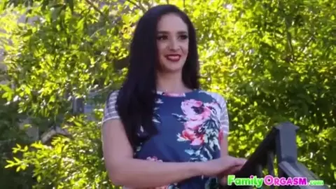 Pleasing Stepdaddy Beside Stepmommy