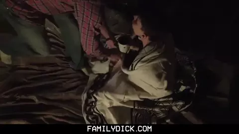 FamilyDick -- Dad Son Family Cabin Retreat