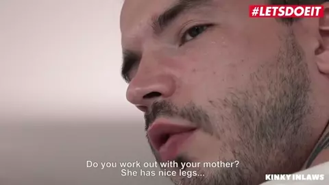 LETSDOEIT - StepSister Leaves Brother Unfinished But StepMommy Saves The Day