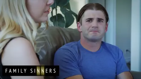 Family Sinners - Smal tit step mom rides stepson