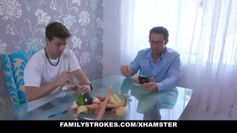 FamilyStrokes - Latina Teen Bounces On Her Stepbros Cock