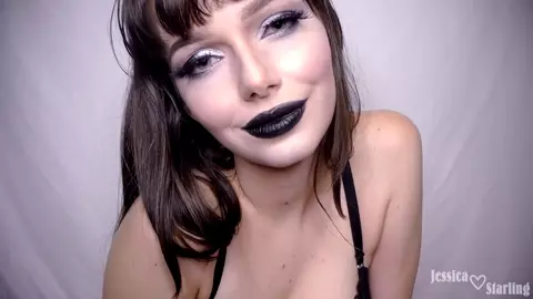 Jessica Starling - Goth Mommy Panty Stuffing And Riding