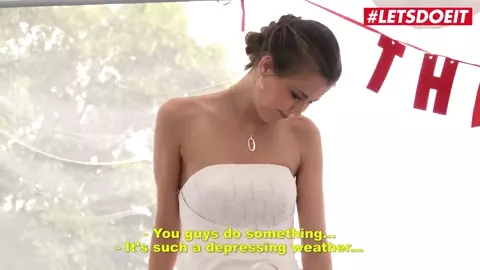 Kinky Inlaws - Bride Gets Cold Feet And Cheats With Step Son - LETSDOEIT