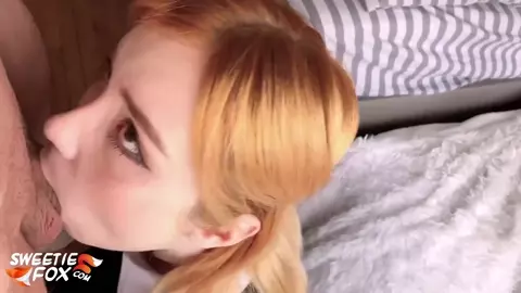 Hot Schoolgirl Daughter Sucking Dick and Rough Doggy Sex