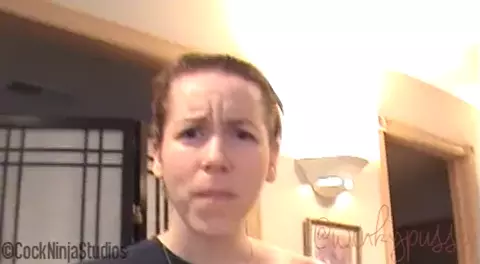 CockNinjaStudios - Grounded Step Daughter Gives Dad a BJ Blowjob