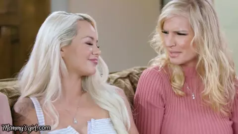 MommysGirl Elsa Jean Pleases Her MILF Stepmom By Inviting A Cute Friend Over