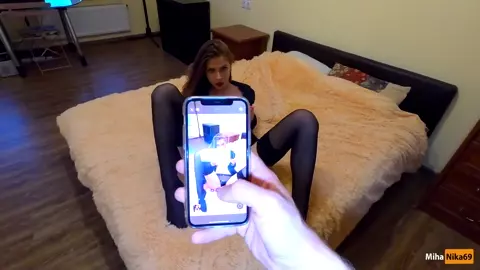 MihaNika69 - Shameless Sister doesnt allow Brother to Cum until Cum herself