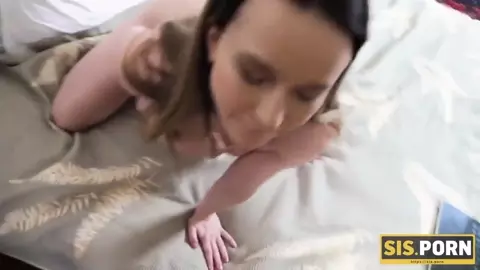 SIS.PORN. Girl has no experience but must handle with stepbr