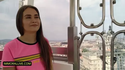 JENNY'S FERRIS WHEEL RIDE w/ STEP BRO & BEST BUDDY - Stepsis Perverted Tag Team Fantasy Comes True!