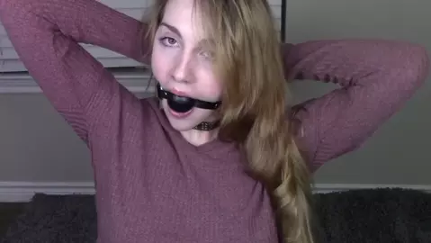 MissPrincessKay – Ballgagged and Masturbating for Daddy