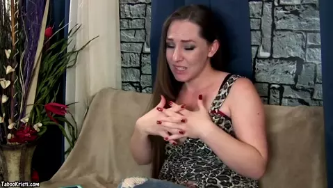 Taboo MILF Kristi – Cum on Mommy’s Titties While Daddy Is In The Shower