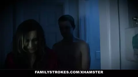 Getting off with Milf & Stepsister by Xmas Tree