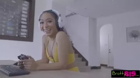 Step Sis "I put my controller on my pussy and it made me horny" S18:E10 13 min 720p