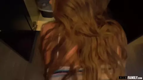 Kinky Family - Ashley Red - Fucked my stealing stepsister