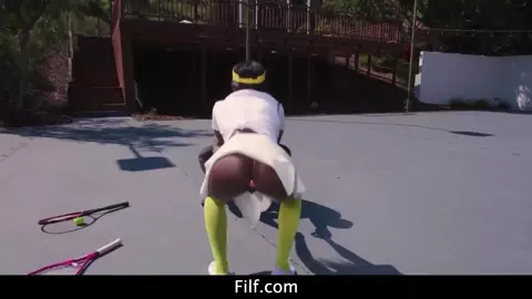 Tennis Babe Ana Foxxx Takes Anal Lessons From Coach