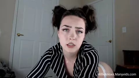 Millie Millz - Big Sis gives you Jerk off Instructions Millie Millz