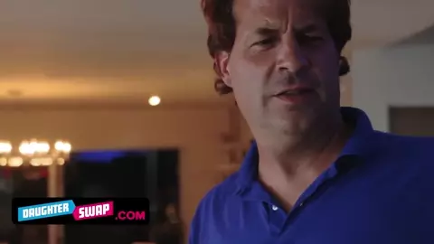 Family Movie Night With Iris Rose And Alison Rey Goes Wild For Their Perv Stepdads