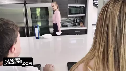 Busty Teen Bunny Colby Penalized By Mommy To Take Stepbro's Dick