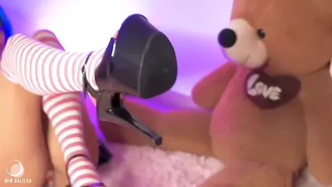 Sister finds out you're Spying her and puts on an anal show for you