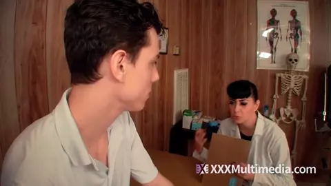 Nyxon Tickling Her Male Patient Aiden Valentine