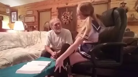 Redfoxx92 - Daddy Fucks His Schoolgirl