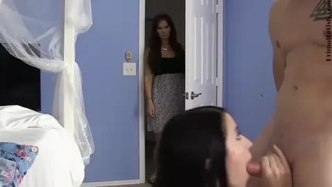 Syren De Mer & Alex Coal - Mom and Sister Compete for His Attention