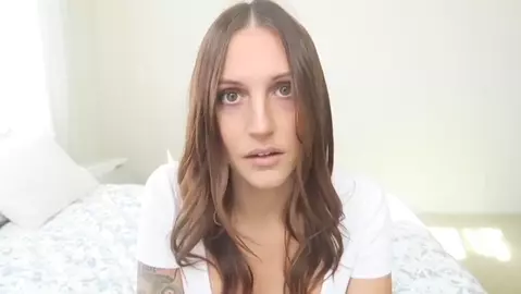 Tatum Christine - A Gift From Daddy Close Up Creamy Cum