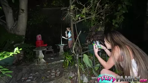 Teen Stepsister's Jerkoff Prank - Mackenzie Mace -