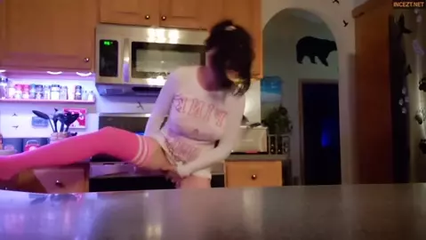 Naughty Tyi Lynn - Mommy almost gets busted by her son