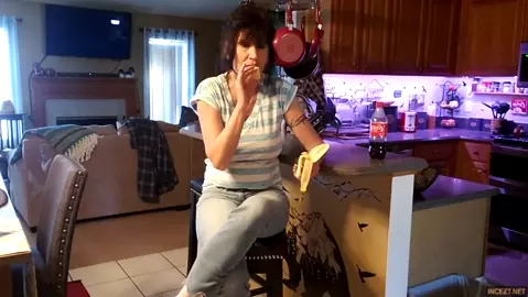 Naughty Tyi Lynn - Mom busts Son sniffing her panties