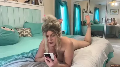 TabithaXXX - Psycho MOM Punishes Son w/ FOOTJOB AGAIN