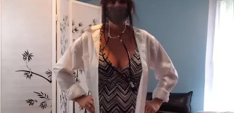 Naughty Tyi Lynn - Doctor Mom helps her Son cum