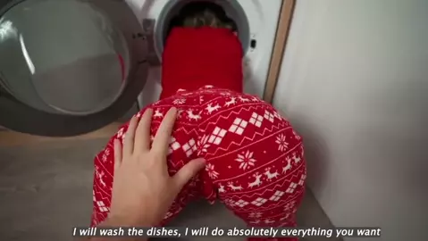 Christmas Gift for Son - Mom Stuck in Washing Machine