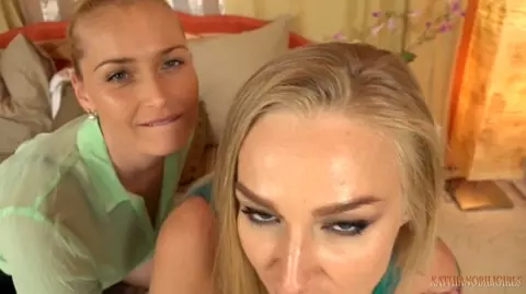 Kathia Nobili & Kayla Green - You must keep this as a secret my son