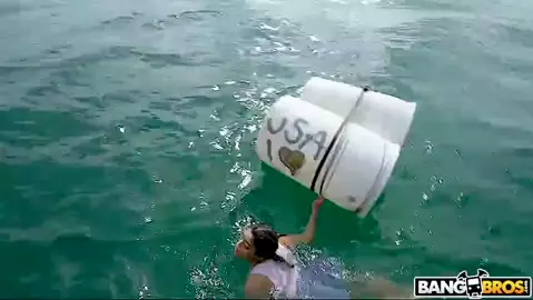 BangbrosClips – Vanessa Sky Cuban Hottie Gets Rescued at Sea