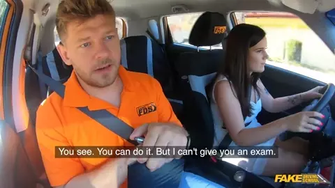FakeDrivingSchool – Little Eliss Teen Learner With Blowjob Skills