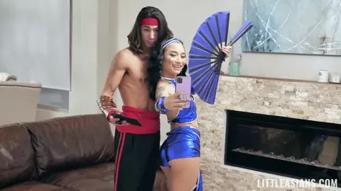 LittleAsians – Avery Black Sensual Kombat